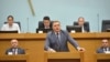 Milorad Dodik za govornicom na sjednici Narodne skupštine RS, 27. juna 2023.
