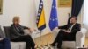 Izvršna direktorica za Evropu u Evropskoj službi za vanjske poslove Angelina Eichhorst i ministar vanjskih poslova BiH Elmedin Konaković, Sarajevo, 7. februar 2024. godine 