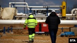 Междусистемната газова връзка Гърция-България в района на гр. Комотини, Гърция 2022 г.