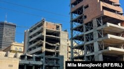 Zgrada Generalštaba u Beogradu, 23. marta 2024.