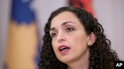 Predsednica Kosova Vjosa Osmani, 29. septembar 2023. 