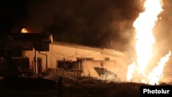 Պայթյուն Աբովյան-Սևան ճանապարհի գազալցակայաններից մեկում, 7-ը հունիսի, 2024թ․
