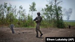 Українські військові на лінії фронту в Запорізькій області, 23 червня 2023 року