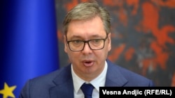 Predsednik Srbije Aleksandar Vučić, fotoarhiv, 10. jul 2023. 