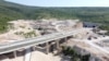 Bosnia - Herzegovina, A section on the Vc corridor where a Chinese company is building in the south of Bosnia and Herzegovina, July 2023