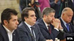 Кирил Петков, Асен Василев, Христо Иванов, Атанас Атанасов