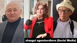 Төлөн уулу Бектемир, Наталья Дубинина жана Өндүрүш Токтонасыров.