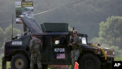 Američki vojnici u okviru mirovne misije NATO na Kosovu (KFOR), 18. avgust 2022.