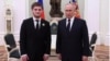 Ruski predsjednik Vladimir Putin (desno) sa Ahmatom Kadirovim u martu 2023.