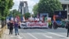 Работниците протестираа за повисоки плати и почитување на нивните права