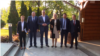 Politički predstavnici bh. entiteta Republika Srpska sa vlastima Srbije u Beogradu, 11. april 2024.