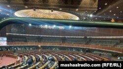  د سېنېټ د انتخاباتو لپاره د قامي اسمبلۍ تالار د رایو په مرکز یا پولېنګ سټیشن بدل کړل شوی دی: انځور له ارشیفه 