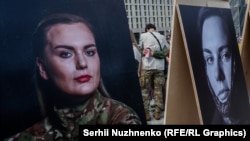Прощання з бойовою медикинею Іриною «Чекою» Цибух у Києві (фотогалерея)