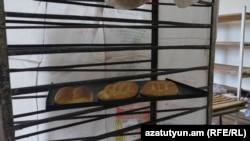 Nagorno-Karabakh - A bakery in Stepanakert, August 2, 2023.