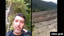 ირაკლი საბანაძე და მისი კასკადიორთა ჯგიფი რაჭაში მოხალისეებად ჩავიდნენ