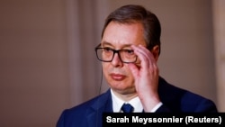 Predsednik Srbije Aleksandar Vučić, 8. april 2024.