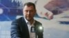 Изпълнителният директор на "Информационно обслужване" Ивайло Филипов по време на демонстрация на системата за видеонаблюдение на броенето на бюлетините