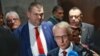 Николай Денков даде изявление пред медиите след срещата с протестиращите миньори и енергетици, 3 ноември 2023 г.