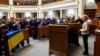 Голова Єврокомісії Урсула фон дер Ляєн під час свого останнього візиту до України, 4 листопада 2023 року 