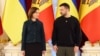 Maia Sandu și Volodimir Zelenski în timpul unei întâlniri la Kiev, în noiembrie 2023.