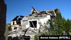 რუსეთის არმიის დაბომბვის შემდეგ. ხარკოვის რეგიონი. 10 მაისი, 2024 წელი. უკრაინის არმიამ რუსეთის მხრიდან გარღვევის მცდელობა მოიგერია ხარკოვის ოლქში