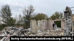 Наслідки ракетного удару армії РФ по Харківській області. Гроза, Харківська область, 6 жовтня 2023 року, фото ілюстративне