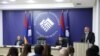 Armenia - Prime Minister Nikol Pashinian addresses activists of his Civil Contract party, November 3, 2023.