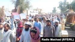 په بکاخېل وکې د ناامنۍ ضد د لاریون پخوانی انځور.