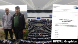 თამაზ გინტური და ლევან დოთიაშვილი - ევროპარლამენტარებმა საქართველოს მხარდამჭერი რეზოლუცია მოამზადეს.