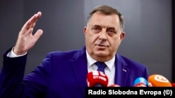 Мілорад Додік вже внесений до санкційних списків Сполучених Штатів і Великої Британії