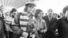 Elton John in Leningrad during his first trip to the U.S.S.R. in 1979.