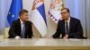  Specijalni predstavnik Evropske unije za dijalog Srbije i Kosova Miroslav Lajčak na sastanku u Beogradu sa predsednikom Srbije Aleksandrom Vučićem, 25. avgust 2022.