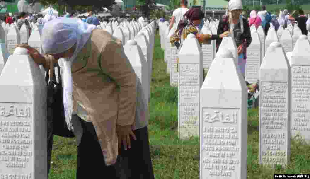 Srebrenica, 11. juli 2013. Foto: RSE / Sadik Salimović