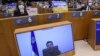 Ukrajinski predsjednik Volodimir Zelenski obraća se posebnoj sjednici Evropskog parlamenta 1. mart 2022.