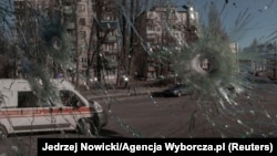 Ambulanta na ulicama Kijeva 28. februar 