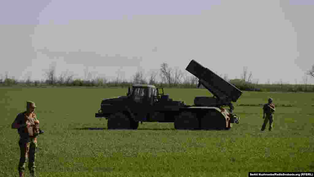 РСЗВ БМ-21«Град», Луганська область, 26 квітня 2022 року