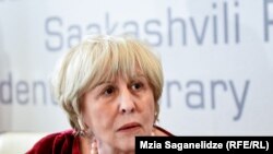 გიული ალასანია, საქართველოს ექსპრეზიდენტის მიხეილ სააკაშვილის დედა. 20 აპრილი, 2022 წელი