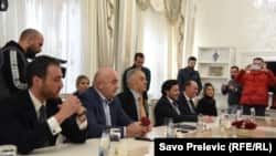 Sastanak lidera parlamentarne većine u Skupštini Crne Gore na kome nije dogovoreno formiranje nove Vlade. 04. januar 2023. 