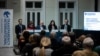 Conferința de presă anuală a Transparency International Ungaria. Fotografie de arhivă. 