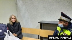 Мария Пономаренко на заседании по мере пресечения
