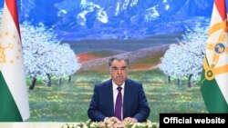 Акс аз вебсайти расмии раиси ҷумҳури Тоҷикистон аст.
