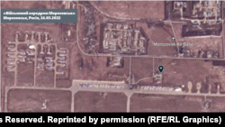 Супутниковий знімок військового аеродрому «Морозовськ» у Росії, фото ілюстративне