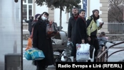 Grupa izbjeglica iz Ukrajine u Sjevernoj Makedoniji, 23.03.2022.