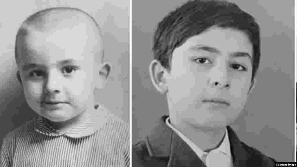 Детские снимки Михаила Саакашвили, бывшего президента Грузии и бывшего главы Одесской области 