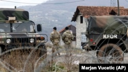 Jedinice KFOR-a na sjeveru Kosova, decembar 2022. 