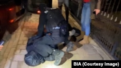 Uz saopštenje, BIA je objavila fotografije hapšenja, 27. decembar 2022.