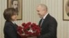 Президентът Румен Радев и лидерката на БСП Корнелия Нинова
