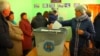 Voters From Moldova's Separatist-Held Area Line Up For Parliamentary Vote