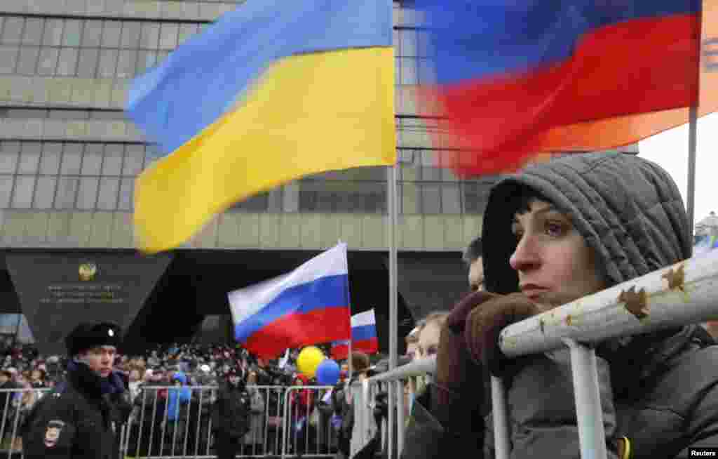 Moskva, antiratni skup, 15. mart
