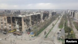 Мариуполь шаары, Украина. 